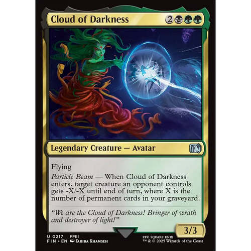 【北境卡牌】万智牌 黑暗之云 Cloud of Darkness FIN 英文平/闪