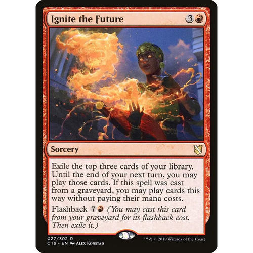 【北境卡牌】万智牌 燃亮未来 Ignite the Future C19 英文平卡