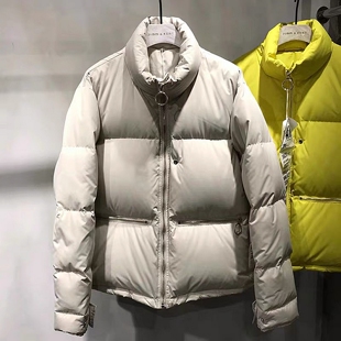 断码清仓福利3折商场连锁高端潮牌高充绒量200克90%白鸭绒羽绒服
