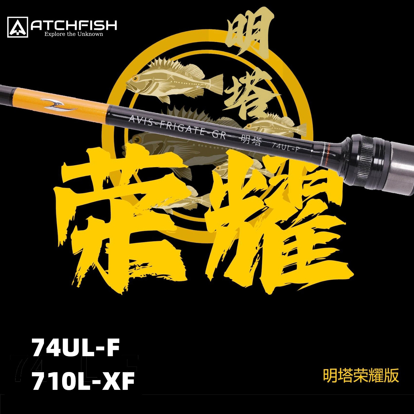 离群鸟明塔荣耀版根钓路亚竿