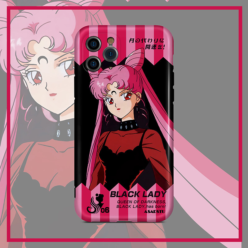 暗黑美少女战士手机壳适用14pro Max苹果13mini创意iphone12软11X,3C数码配件,手机保护套/壳,淘宝优惠券,粉丝福利购,淘宝优惠卷