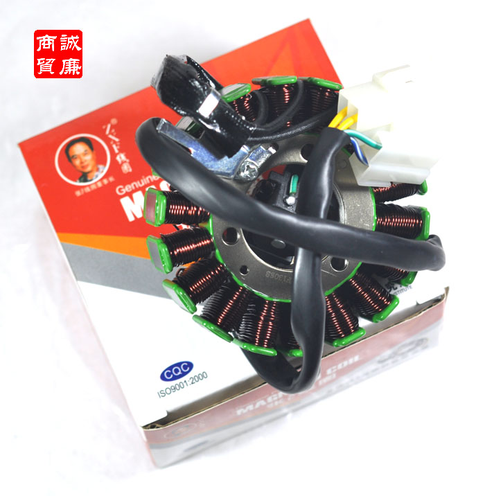 摩托车 张线圈 GS125/LM 18极 磁电机定子/线圈 GS125D-18