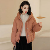 新国标90白鸭绒2025年新款 连帽轻薄外套 休闲大码 羽绒服女短款 冬季