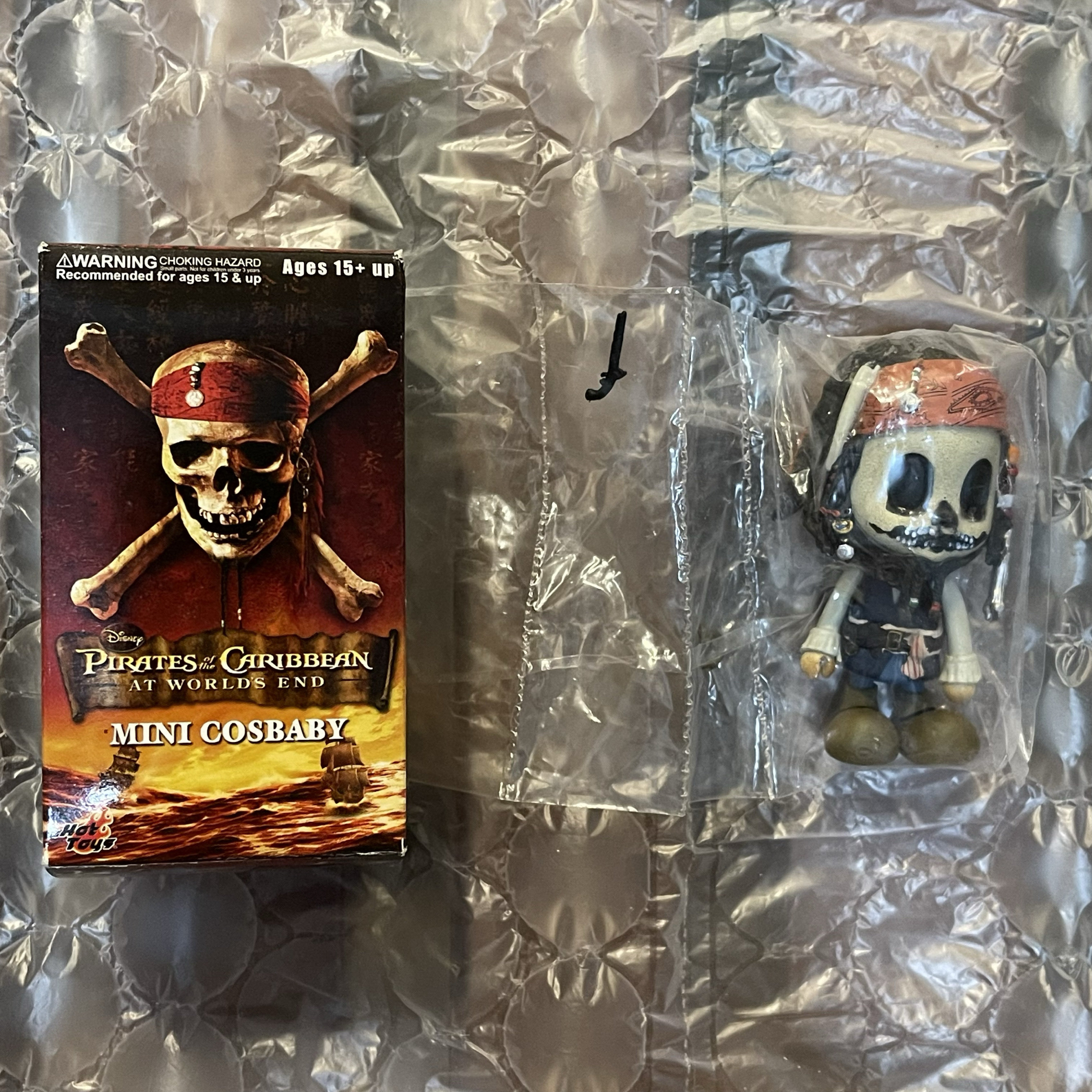 HIT TOYS MINI COSBABY 加勒比海盜魔盜王 JACK SP杰克骷髏隱藏版