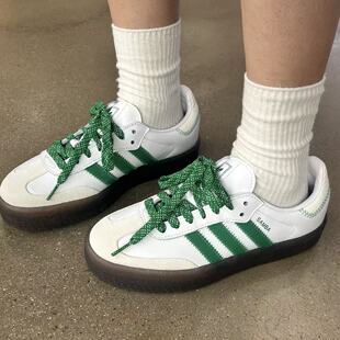 ADIDAS阿迪达斯正品 SAMBAE 女子运动休闲低帮板鞋 IE9105