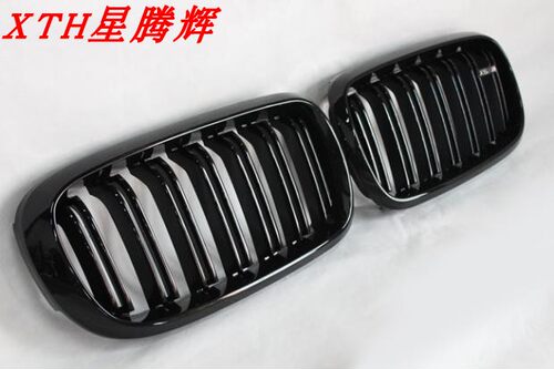 宝马X5X6双杠亮黑中网中网