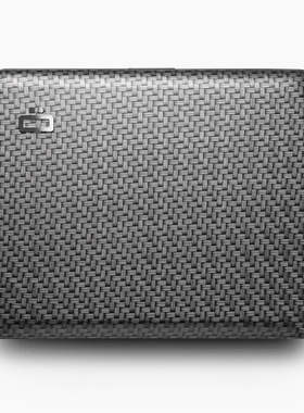 OGON法国欧夹铝质钱包卡盒防水防RFID盗刷驾驶证大卡包进口商务礼