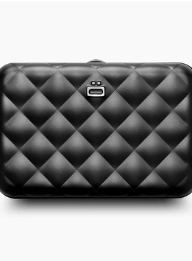 ogon法国进口时尚钱包菱格卡包女士超薄迷你清新韩国简约戚薇同款