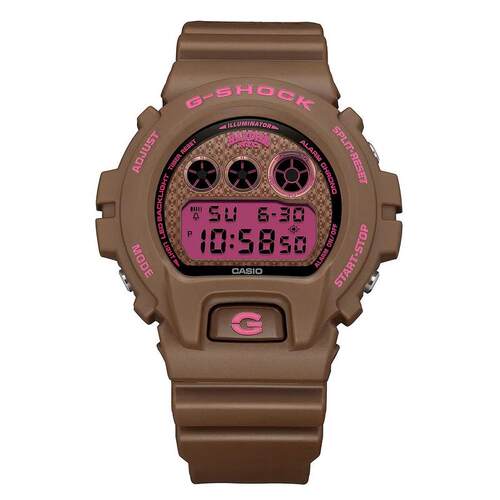 代购G-SHOCK男女腕表计时夜光闹钟倒计时树脂防水LED灯钢带运动