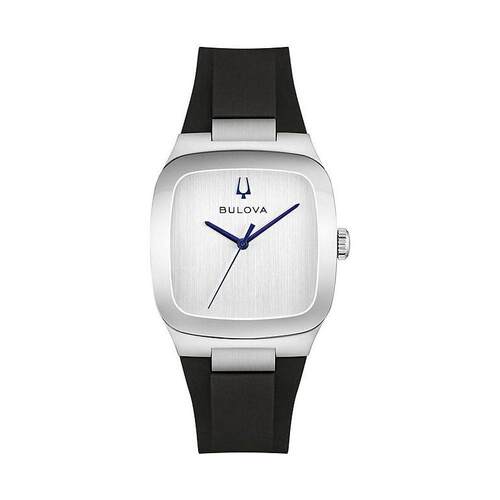 海外代购BULOVA/宝路华男士手表欧美腕表30米防水三针设计