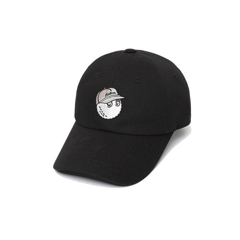 代购MALBON GOLF男士帽子防晒遮阳棉质黑色户外夏季棒球帽爆款