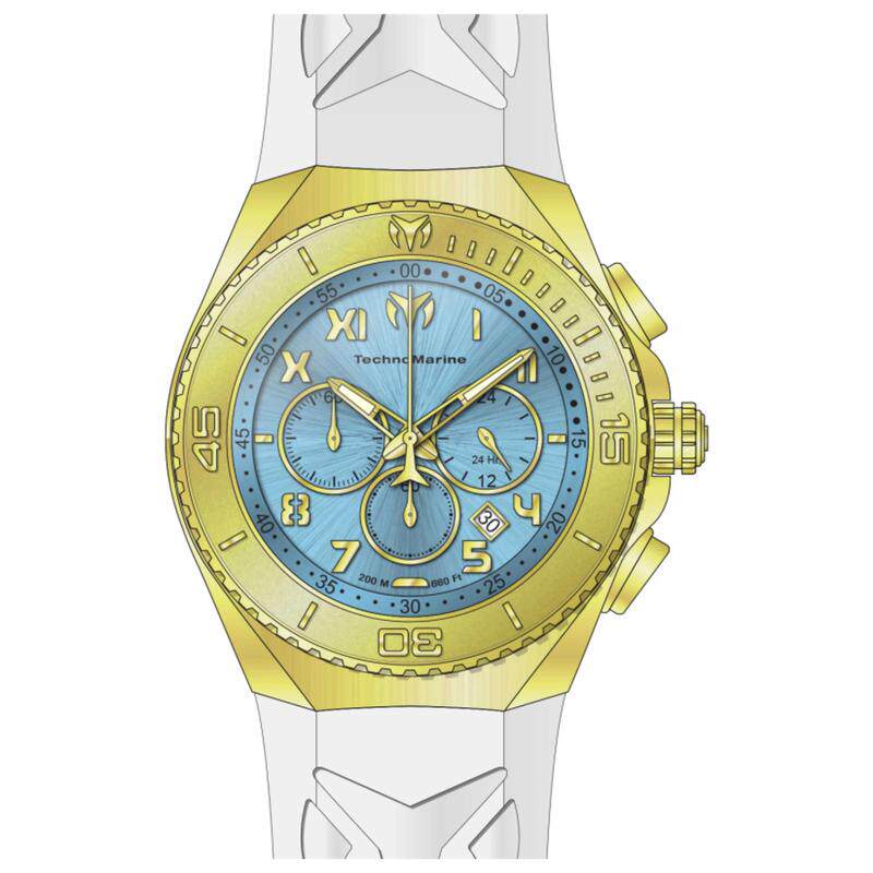 海外代购TechnoMarine/铁克龙男士手表欧美腕表200米防水