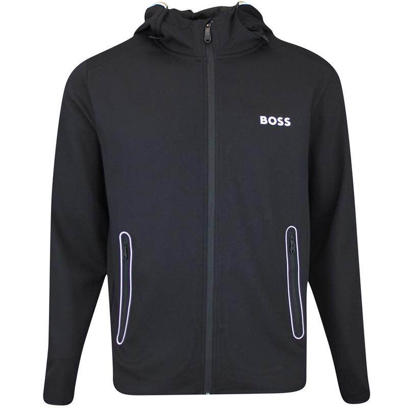 代购Hugo Boss男士夹克保暖防风加绒连帽户外运动卫衣爆款休闲