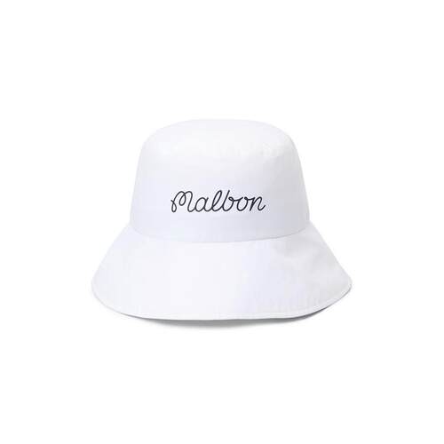 代购MALBON GOLF女士帽子防晒遮阳白色防水夏季户外渔夫帽爆款