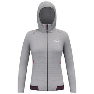 代购Salewa女士户外风衣防风保暖透气保暖外套连帽长袖冲锋衣