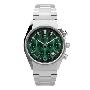 代购Timex天美时男女腕表计时夜光日期测速钢带防水金属钢壳