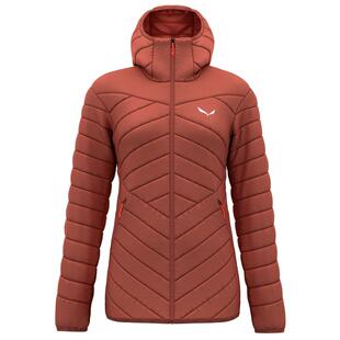 代购Salewa女士羽绒服防风保暖轻量户外风衣连帽长袖保暖外套