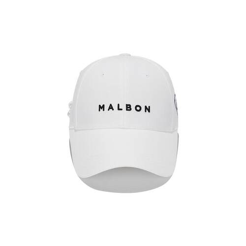 代购MALBON GOLF男士帽子防晒遮阳白色透气户外夏季棒球帽爆款