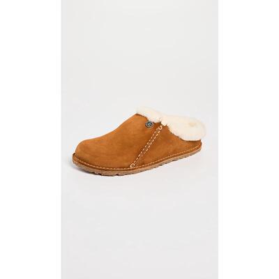 海外代购Birkenstock女士包头拖保暖舒适平底圆头居家室内
