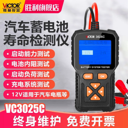 蓄电池检测仪电动车Victor/胜利