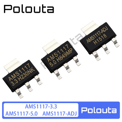 -稳压AMS1117AMS11173.3SOT223PoloutaAMS11175.0ADJ--电源