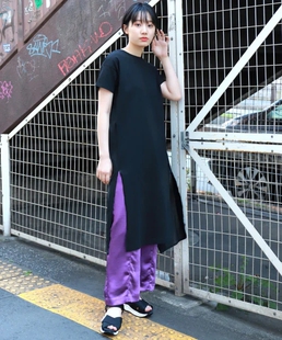 2025夏外贸新款 不退换 拼接后背开叉休闲女士连衣裙裙衣清仓7元