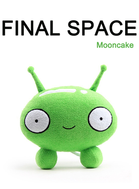 Final Space最终空间玩偶毛绒玩具Mooncake公仔plush toy可爱呆萌