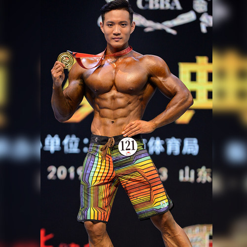 dunkelvolk达克沃健体健美比赛裤