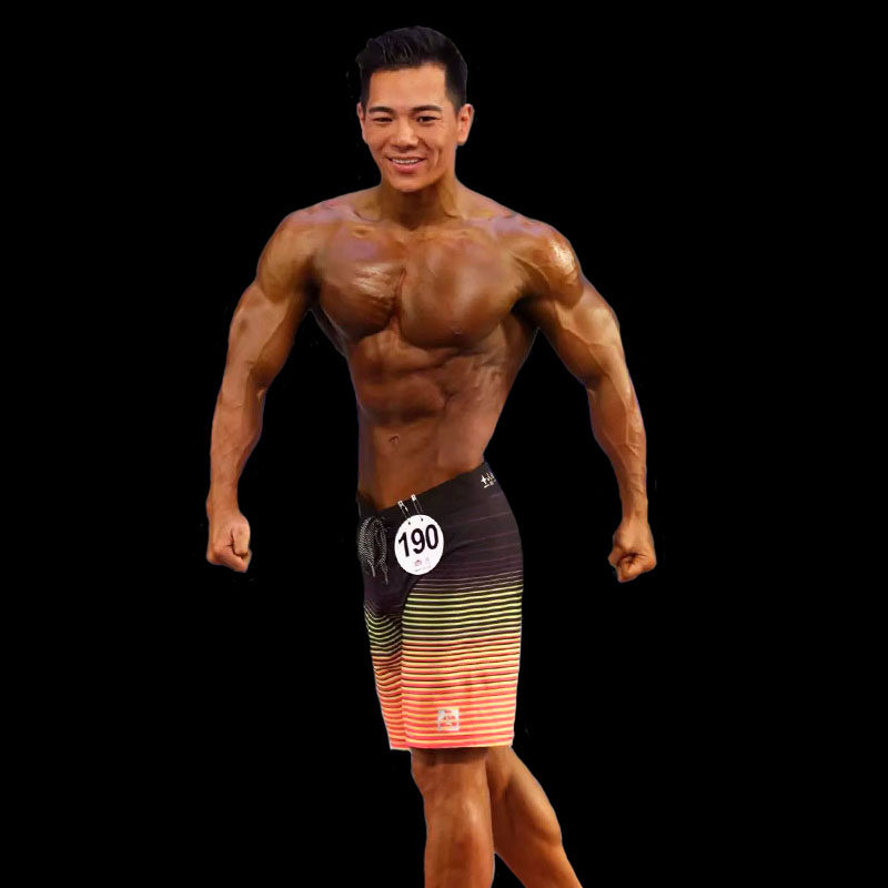 dunkelvolk达克沃健体比赛裤男子沙滩裤速干可下水短裤男士五分裤