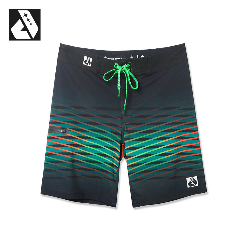 dunkelvolk达克沃 男子健体比赛奥赛短裤运动健身沙滩裤 暗夜绿