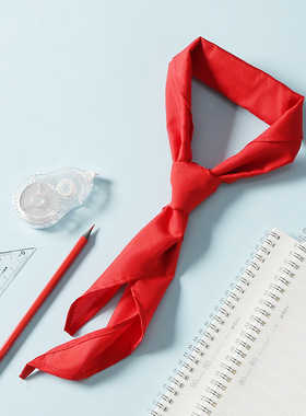 晨光红领巾ASCN9523学生儿童红领巾打结通用标准1.2米大号学生用