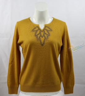 专柜正品开开羊毛衫F85006中老年圆领毛衣2024秋冬新款特价包邮