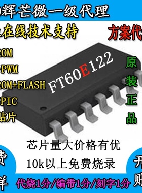 FT60E121稳压辉芒微F系列增强版内EEPROMPWMLVD国产FLASH芯片SOP8
