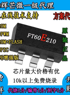 FT61E145辉芒微F系列增强版A PWM UART内EEPROM国产FLASH单片机