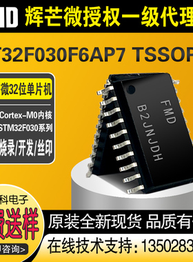 FT32F030F6AP7 辉芒微FMD单片机供应商32位微控制器芯片MCUIC