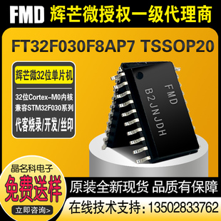 FT32F030F8AP7 TSSOP20辉芒微FMD单片机商32位微控制器芯片IC