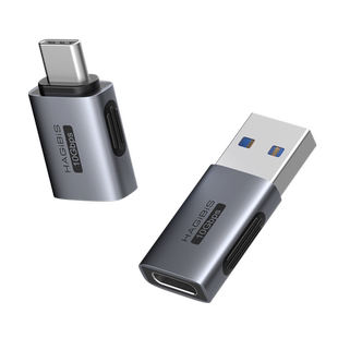 海备思usb转typec转接头otg转接口手机u盘转换头接口适用电脑iphone15/16/17proMax平板iPad车载充电数据线