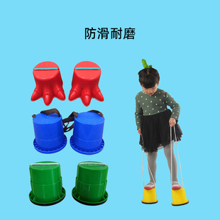 踩高跷幼儿园儿童玩具早教家用幼儿体能训练器材加厚防滑高跷宝宝