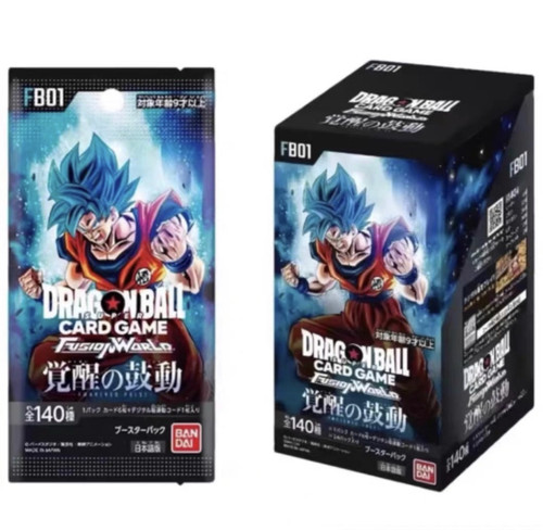 日文龙珠超卡牌FUSION WORLD FB01卡牌 有盒损介意慎拍