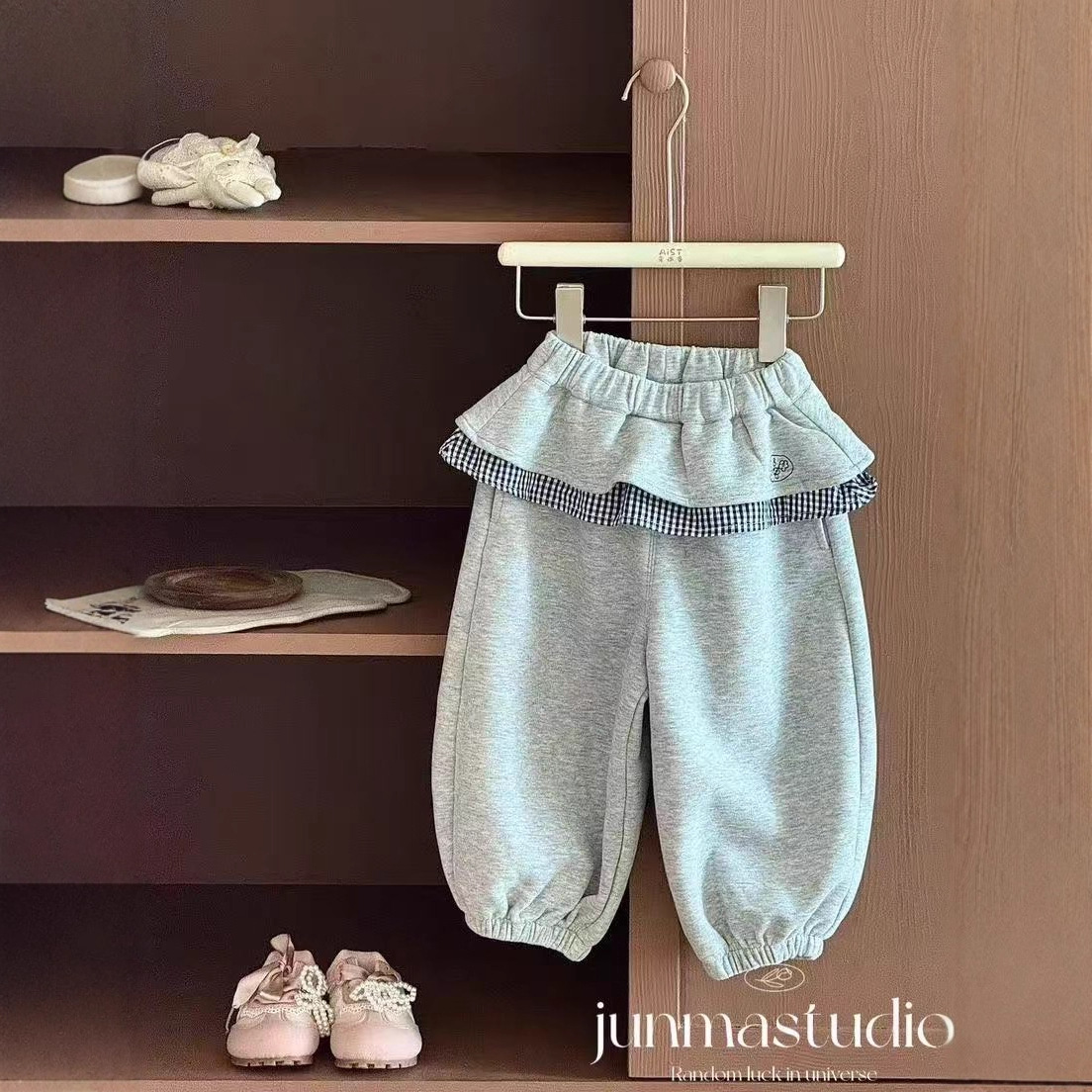 女童秋装新款卫裤纯棉