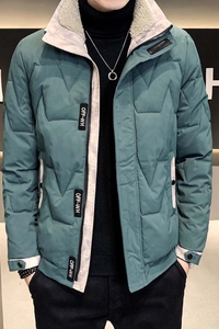 主推大货立领棉衣冬季青年休闲纯色棉服外套MY8608-P100图片