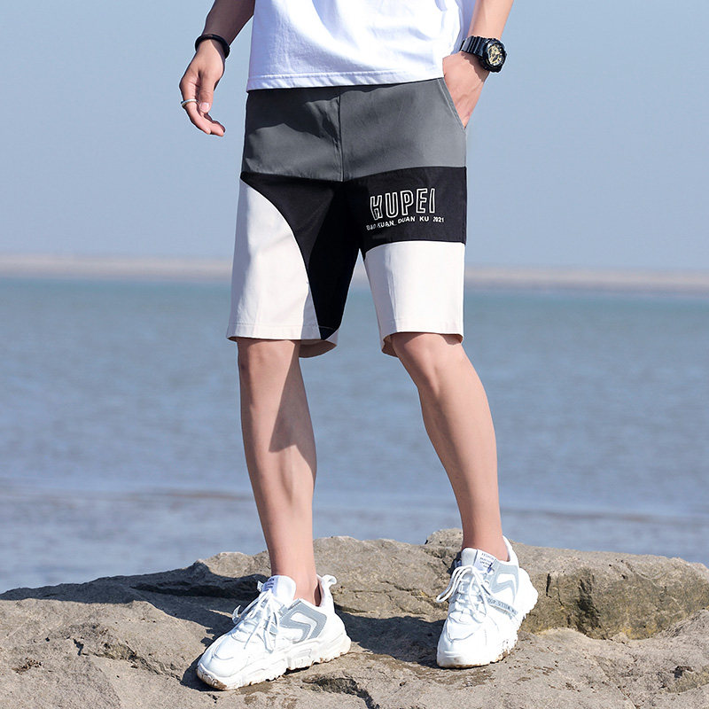 2021夏季新款男士休闲短裤潮流薄款五分裤XZ313B-1-DK2009-P20,男装休闲裤,星座310B-3