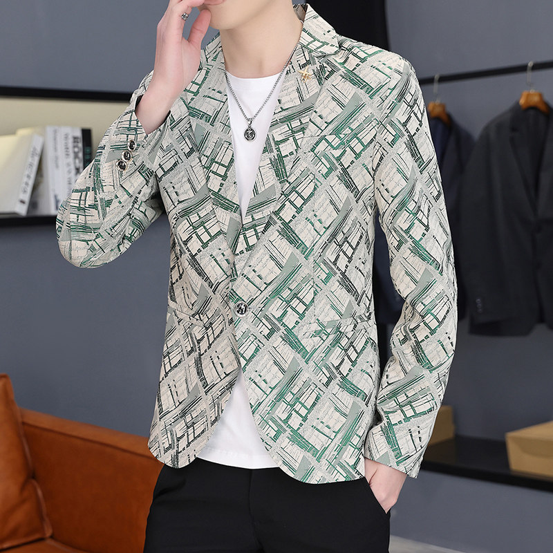 2022春季新款西装男时尚帅气百搭小西服外套XZ313B-1-XF04,男装西服,星座310B-3