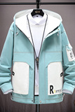 JK2025-P70XZ313B-12021男士春季新款夹克休闲百搭连帽外套，男装夹克，星座310B-3