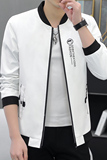 春季新款男士棒球领夹克休息外套XZ313B-1-J，男装夹克，星座310B-3