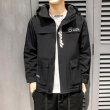 主推款秋季新款男士时尚变色连帽工装夹克外套XZ313B-1-JK688-P73，男装夹克，星座310B-3