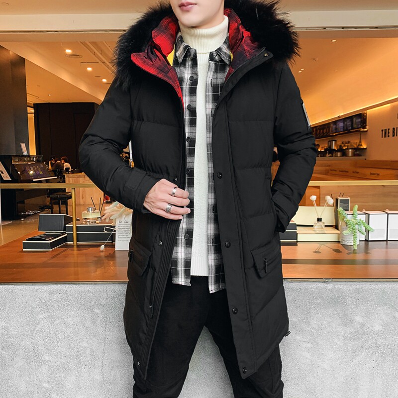 主推加厚棉服男士中长款大毛领连帽棉衣外套XZ313B-1M1958-P125,男装棉衣,星座310B-3