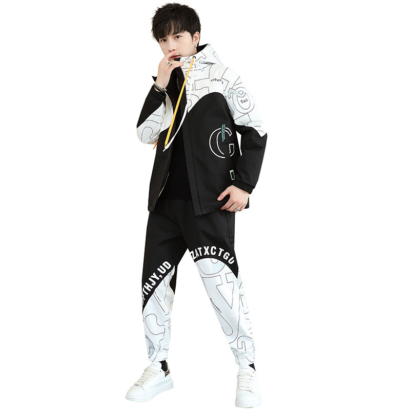 秋冬季新款休闲男士连帽加绒夹克外套XZ313B-1-JK077-P65,男装夹克,星座310B-3