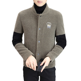 秋冬新品男士短款开衫立领毛呢潮流休闲夹克外套XZ313B-1M03-P130，男装毛呢大衣，星座310B-3