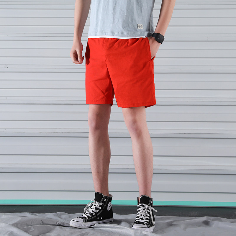 主推款夏季短裤男青年潮流休闲纯棉短裤星座313B-1货8888图片